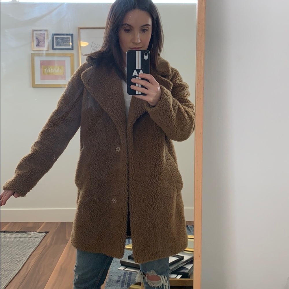 Abercrombie Teddy bear coat
